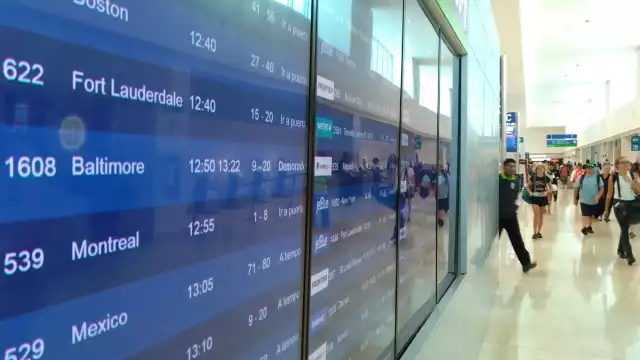 Esta semana se marcó un nuevo lugar de estacionamiento para personas discapacitadas en la Terminal 4