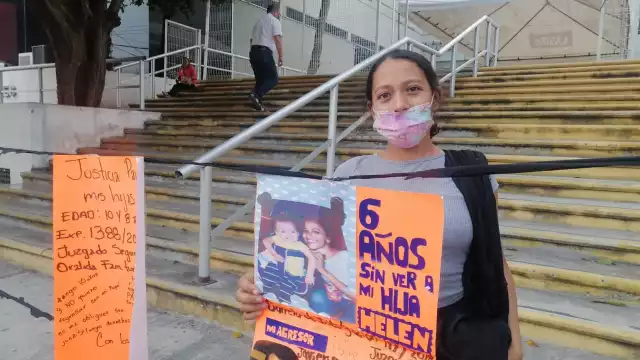 Las protestas se hicieron afuera del juzgado de Mérida