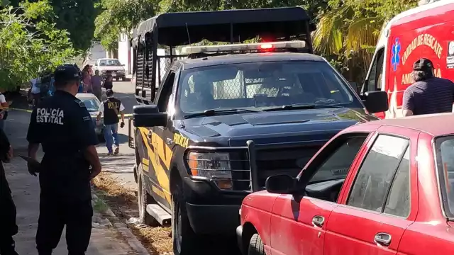 En respuesta a la llamada, acudió la ambulancia Y-21 de la Secretaría de  Seguridad Pública