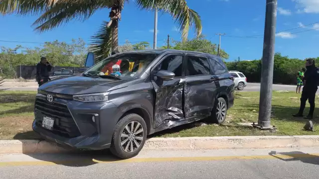 Se registraron sólo daños materiales