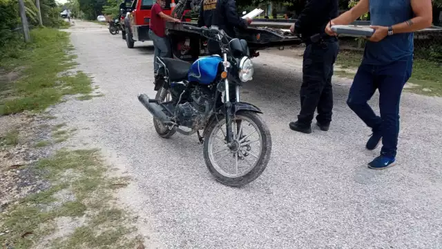 Las motos se encontraban intactas, por lo que pudieron ser identificadas por los vecinos