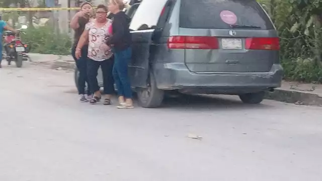 La camioneta golpeó al ciclista y lo mató