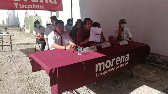 Morena continúa la regularización del padrón de militantes del partido ante el Instituto Nacional Electoral (INE)