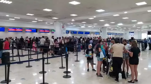 La fecha con mayor número de operaciones que registró el AIC en esta semana fue el lunes 18 de abril, con 538 vuelos programados