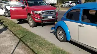 Ninguno de los implicados en el choque en Mérida resultó herido