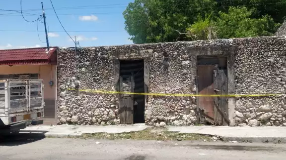 La casa del ahora occiso fue acordonada por la SSP Yucatán La casa del ahora occiso fue acordonada por la SSP Yucatán