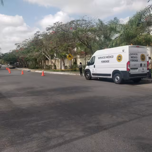 Al lugar llegaron elementos del Servicio Médico Forense