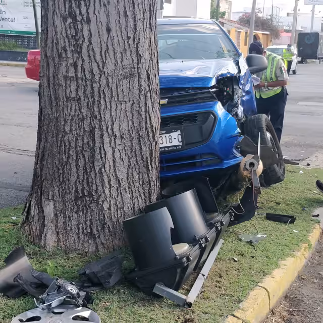 Los accidentes por confusión del semáfor de peatones se han hecho más comunes en la ciudad de Mérida