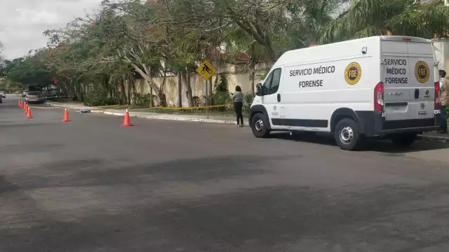 Al lugar llegaron elementos del Servicio Médico Forense