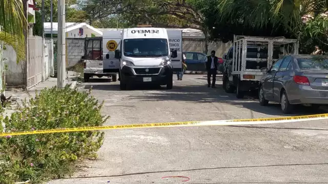 Al lugar llegaron elementos del Servicio Médico Forense para levantar el cuerpo