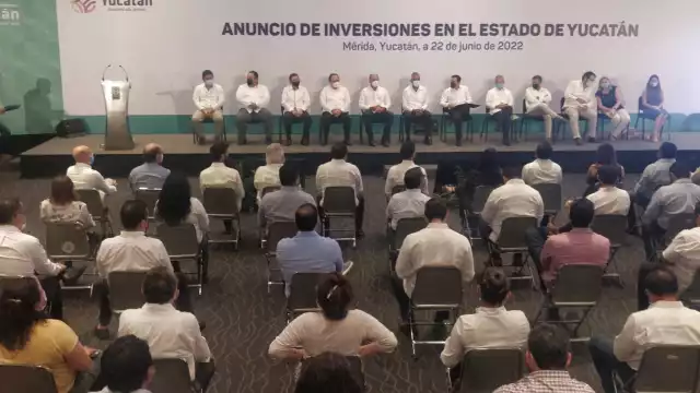 Ante empresarios, Mauricio Vila anunció la millonaria inversión en Yucatán
