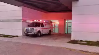 El hombre se encuentra en estado crítico en el hospital