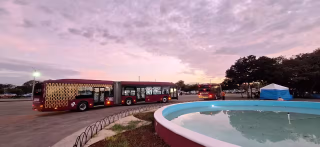 A partir del 1 de diciembre, los 4 nuevos autobuses articulados circularán en horas pico en el periférico