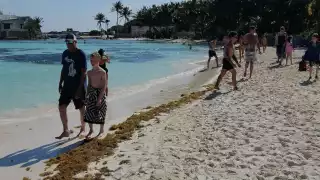 Se amontonaron los desechos en los accesos de las calles Zazil-ha y Carlos Lazo