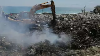 Se incendia basurero municipal de Isla Mujeres