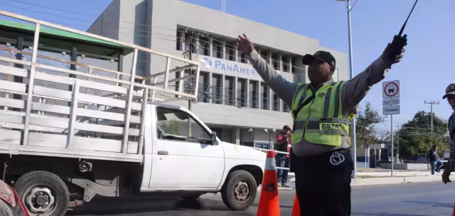 La SSP Yucatán dirige el tránsito en la avenida Internacional de Mérida