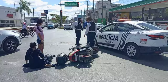 Campeche registra más de mil 300 accidentes de motociclistas en 2024: Inegi