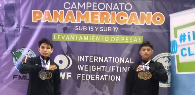 Víctor y Eduardo destacan en el Campeonato Panamericano de Levantamiento de Pesas