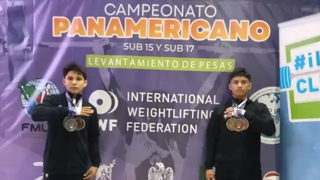 Víctor y Eduardo destacan en el Campeonato Panamericano de Levantamiento de Pesas