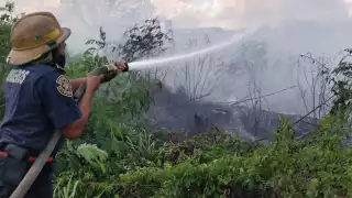 En el lugar estuvo presente el responsable del carropatrulla 8013 de dicha corporación asignado a la vigilancia del Anillo Periférico