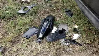 Conductora deja dos heridos de gravedad tras chocar en el periférico de Mérida