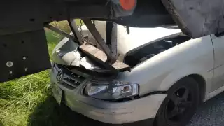 Ambos vehículos transitaban en el Periférico de Mérida