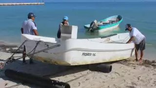 Frente Frío 14 paraliza la actividad pesquera en Yucatán