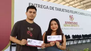 ¿Cuándo será el primer pago de 3 mil pesos a estudiantes de la Beca Juventudes Renacimiento en Yucatán?