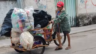 Suemy encuentra en el reciclaje una forma de ahorrar y cuidar el ambiente