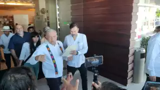 AMLO señaló que la polémica y confrontaciones por la posible operación de Uber, las atenderá la Gobernadora de Quintana Roo