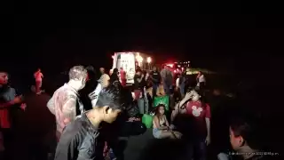 Los hechos se registraron en el kilómetro 119 + 00 de la carretera federal 307, Reforma Agraria –Puerto Juárez