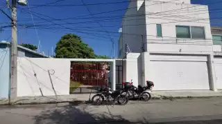 El área fue acordonada para descargar que se tratara de algún delito