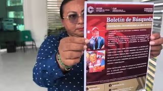 Wendy Hidalgo Flores exigió a la Fiscalía agilizar la búsqueda de su hermano desaparecido.