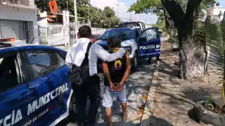 Accidente en la colonia Francisco I. Madero termina en pelea familiar