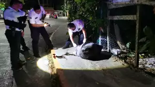 La bolsa negra causó momentos de incertidumbre entre los habitantes.