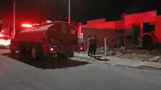 Los vecinos lograron sofocar el incendio junto a bomberos