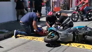 Atentado en movimiento: disparan contra hombres en motoneta en colonia campechana