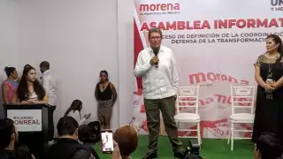 El Senador con licencia busca ser el candidato de Morena a la presidencia de México