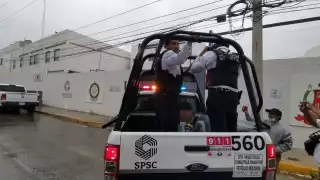 El ladrón fue trasladado a la Fiscalía del Estado