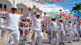Costumbres y tradiciones del Convite muestran el icónico baile jaranero.