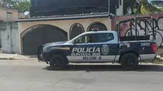 El hombre fue llevado a un hospital de Cancún debido a que presentaba heridas