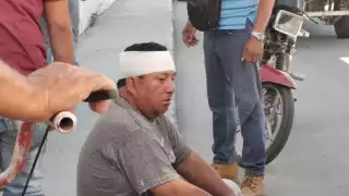 El hombre de 49 años fue auxiliado por paramédicos de la Cruz Roja