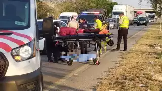 El hombre perdió la vida tras el fuerte impacto