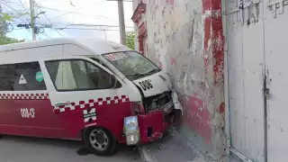 El accidente dejó solo daños materiales