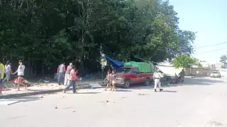 El hombre aparentemente se encontraba en estado de embriaguez