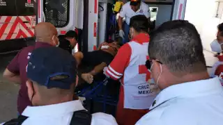 El hecho ocurrió ayer lunes y este miércoles el hombre se mantiene entre la vida y la muerte