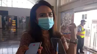 Liliana Montejo Leó, secretaria de Salud de Campeche, descartó mala organización en la jornada de vacunación