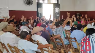 Ejidatarios de Dzitbalché aprobaron recuperar terrenos invadidos por los ejidos de Bacabchén y Dzobchén.