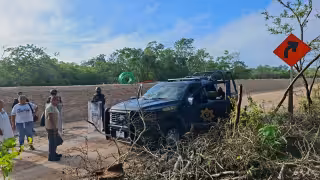 Ejidatarios de Ucú bloquean terrenos para exigir el pago de 194 hectáreas