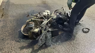 Motociclista pierde la vida tras impactarse contra un autobús en la carretera carretera federal 307